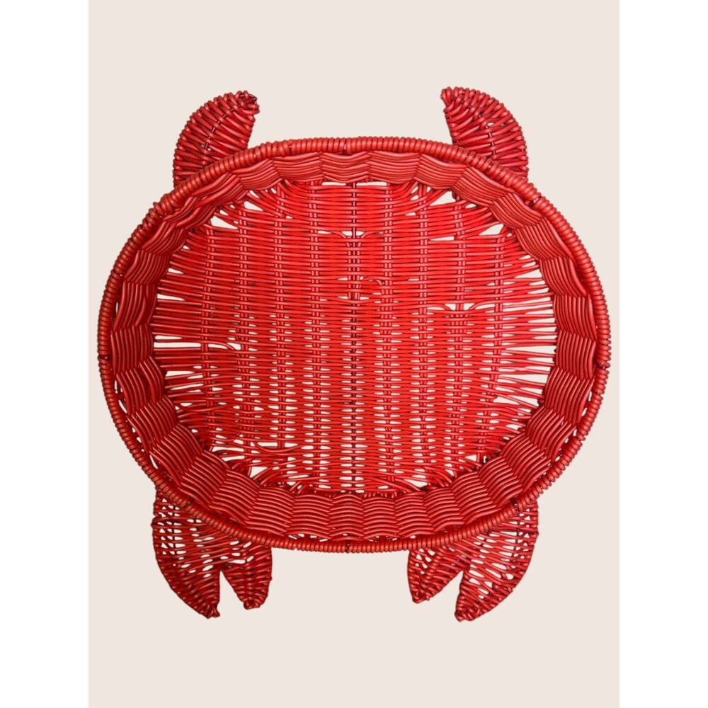 🦀 CRUSTACEAN MENSTRUATION STATION CIROA HELLO SUMMER RESIN CRAB BASKET 10x12.5
